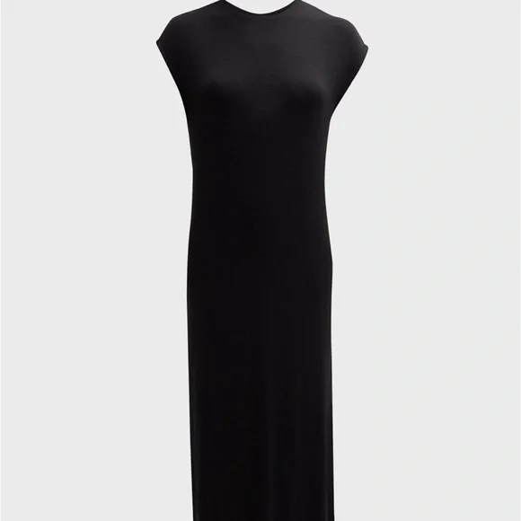 knee length dresses for ladies ATM Sleeveless Maxi Dress With Pockets